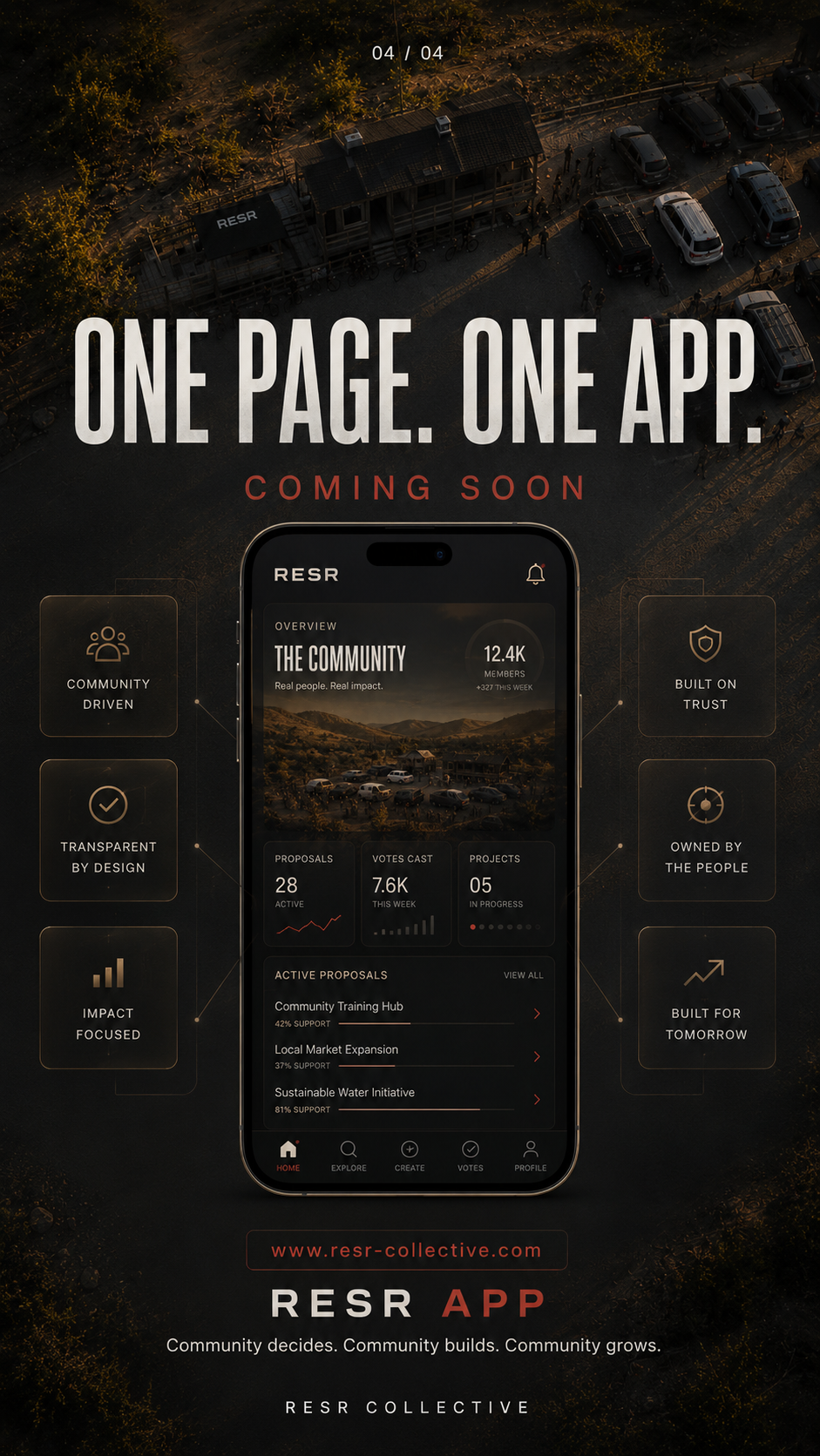 RESR App visual